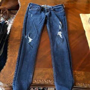 Hollister jeans size 28, or 7 regular length.
